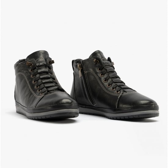 Lotus FRIDA Womens Leather Boots Black Leather - Image 2