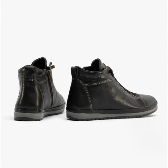 Lotus FRIDA Womens Leather Boots Black Leather - Image 3