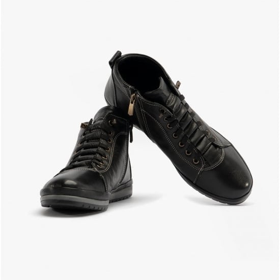 Lotus FRIDA Womens Leather Boots Black Leather - Image 5
