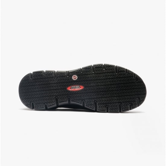 SYNERGY OMAT Herr Slip-On Säkerhetstå Sportskor Svart - Image 6