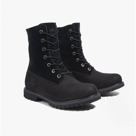 Timberland AUTHENTIC FOLD DOWN Womens Boots Black Nubuck - Image 2