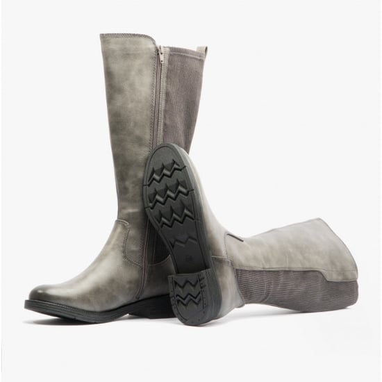 Jana 25560-29-206 Womens Tall Boots Graphite - Image 5