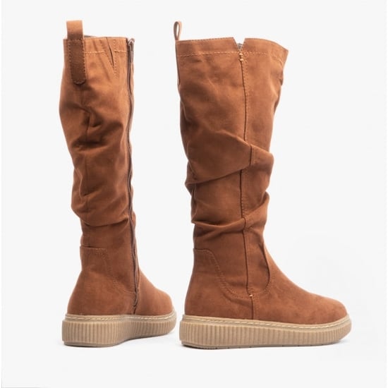 Jana 25660-29-305 Womens Knee-Length Boots Brown - Image 3