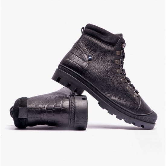 Joules NOA Womens Leather Boots True Black - Image 5