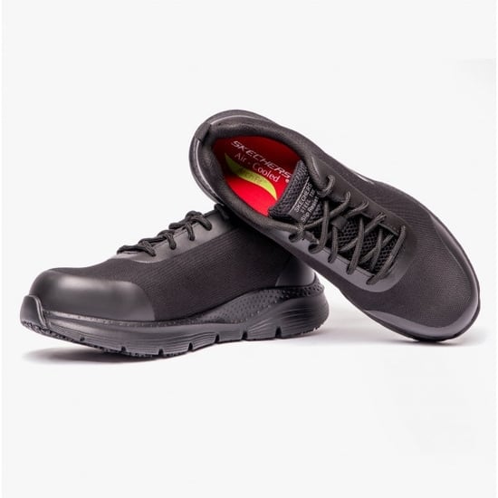 200086EC ARCH FIT SR - RINGSTAP Mens Safety Shoes Black - Image 4