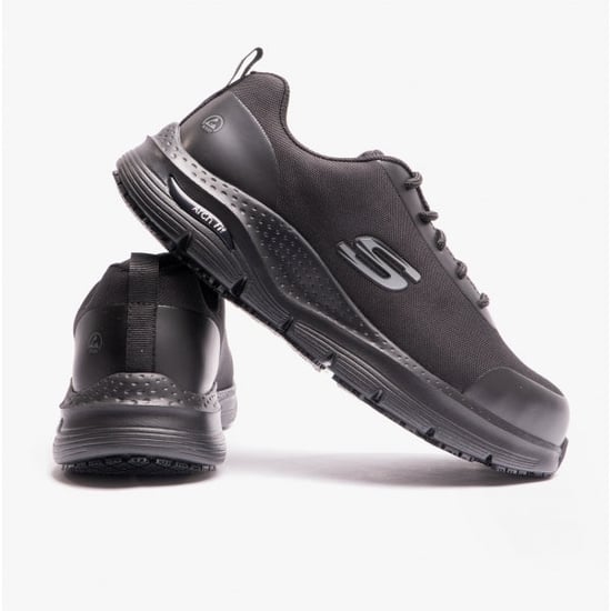 200086EC ARCH FIT SR - RINGSTAP Mens Safety Shoes Black - Image 5