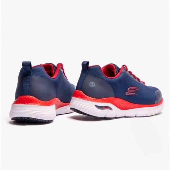 200086EC ARCH FIT SR - RINGSTAP Mens Safety Shoes Navy/Red - Image 3