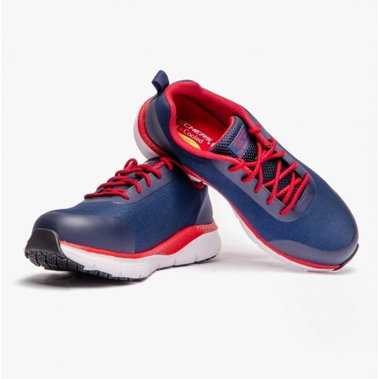 200086EC ARCH FIT SR - RINGSTAP Mens Safety Shoes Navy/Red - Image 4