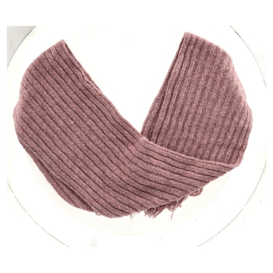 Acne Studios Ribben Brei Sjaal in Roze Wol - Image 4
