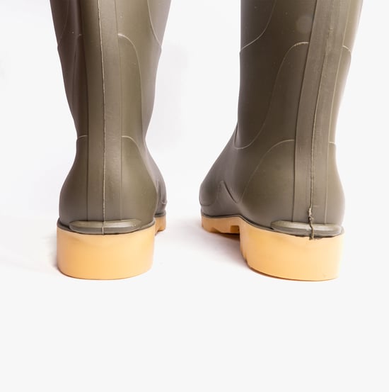 Dunlop W014E Mens Wellington Boots Green - Image 5