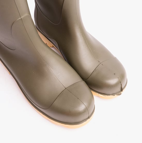 Dunlop W014E Mens Wellington Boots Green - Image 4