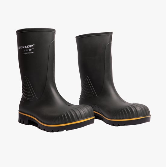Dunlop ACIFORT HD Calf Mens Heavy Duty Agricultural Wellington Boots Green - Image 3