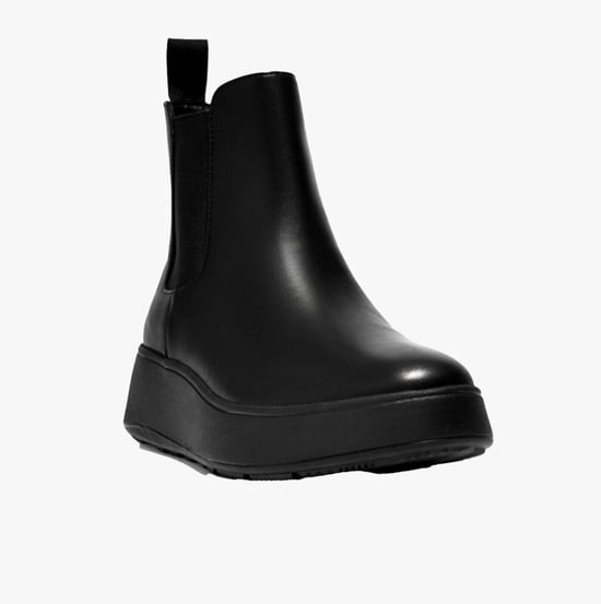 FitFlop F-MODE Womens Chelsea Boots All Black - Image 2
