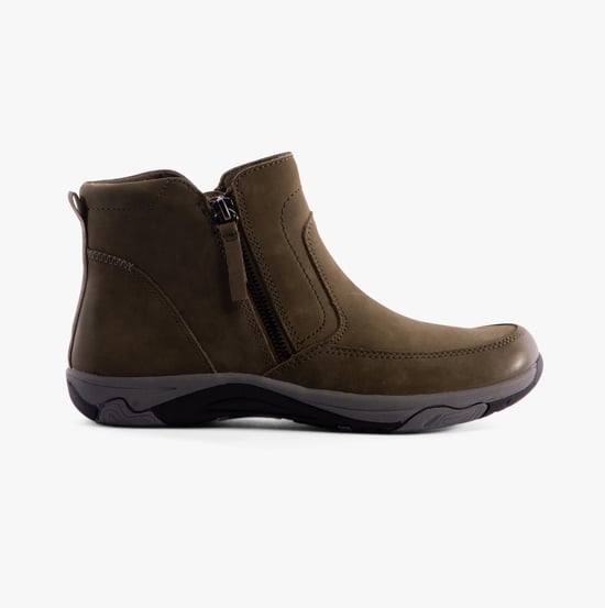 Free Spirit VEDA Womens Boots Olive - Image 1