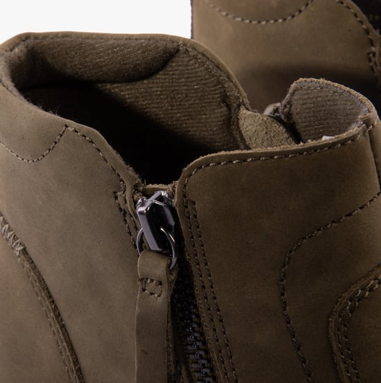 Free Spirit VEDA Womens Boots Olive - Image 4