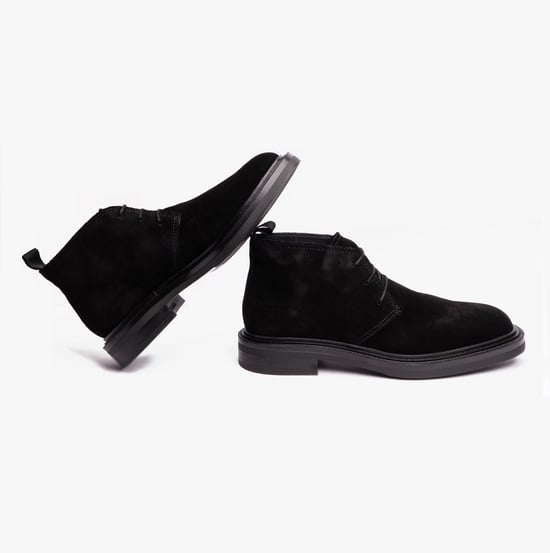 GANT FAIRWYN Mens Chukka Boots Black - Image 3