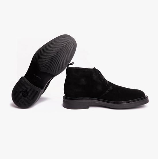 GANT FAIRWYN Mens Chukka Boots Black - Image 4