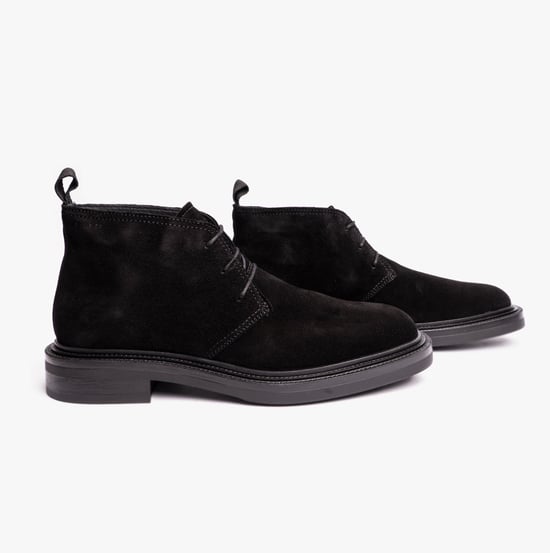 GANT FAIRWYN Mens Chukka Boots Black - Image 2