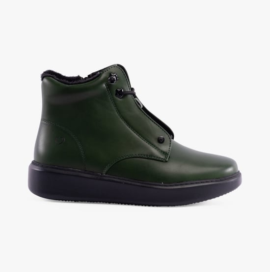 Heavenly Feet PETRA Womens Boots Forest - Image 1