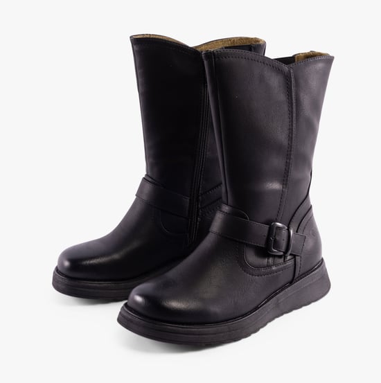 Heavenly Feet BELLA Womens Mid-Calf Boots Black - Image 2