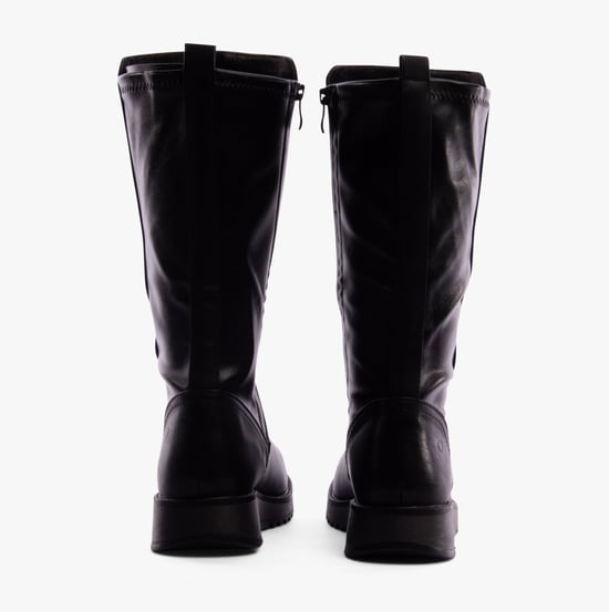 Heavenly Feet LUNA Womens Tall Boots Black - Image 6