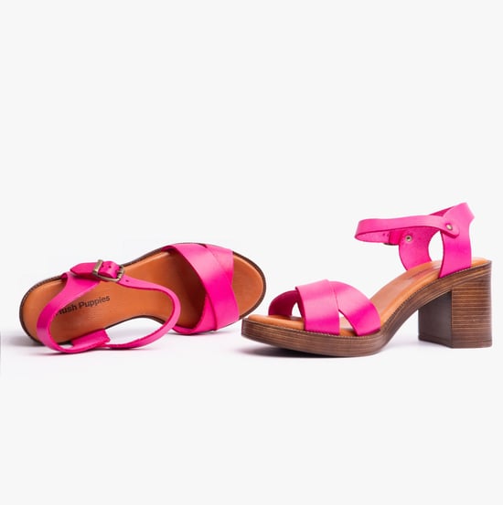 GEORGIA Womens Sandals Pink - Image 3
