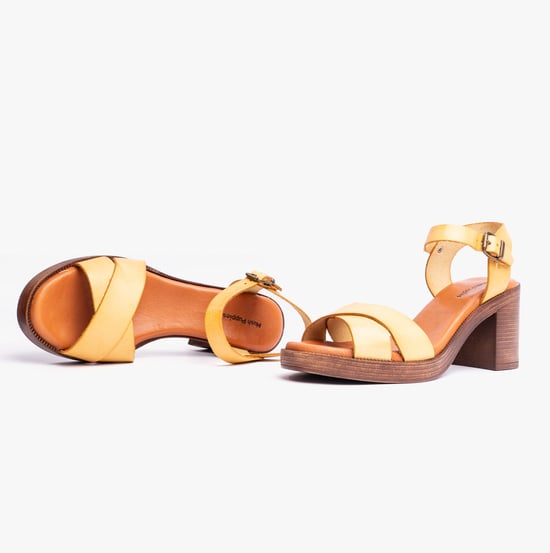 GEORGIA Womens Sandals Yellow - Image 2