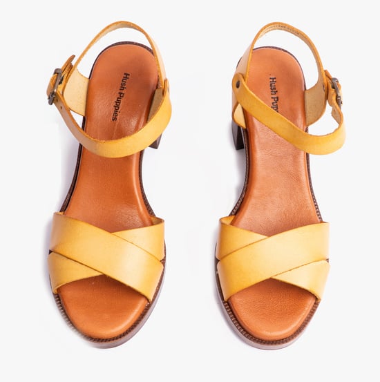 GEORGIA Womens Sandals Yellow - Image 3