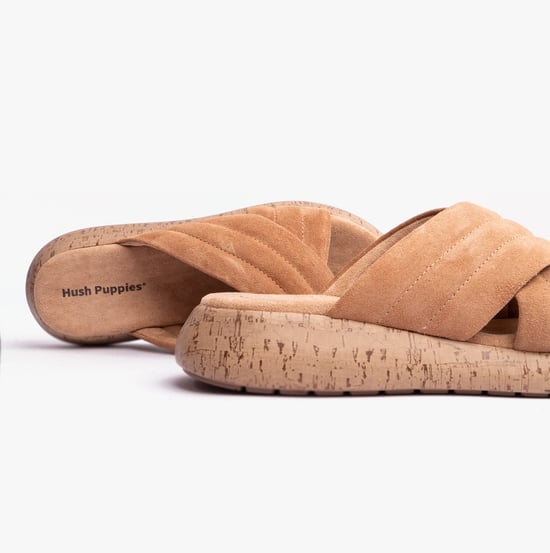 SARAH Womens Sandals Tan - Image 4