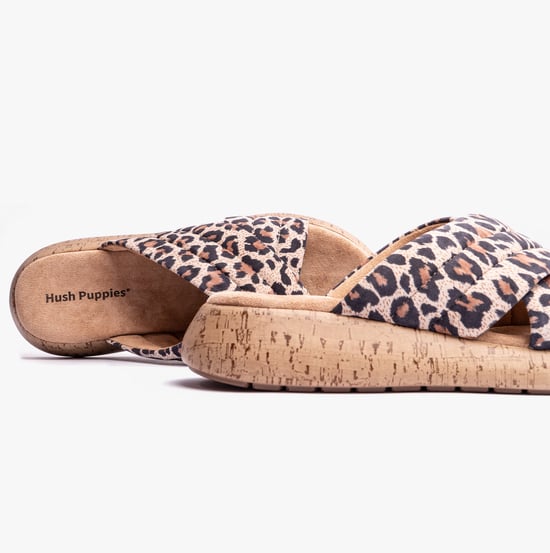 SARAH Womens Sandals Leopard - Image 3