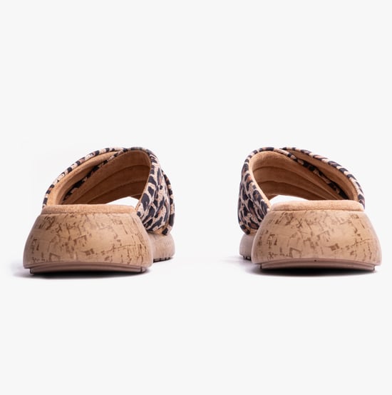 SARAH Womens Sandals Leopard - Image 5