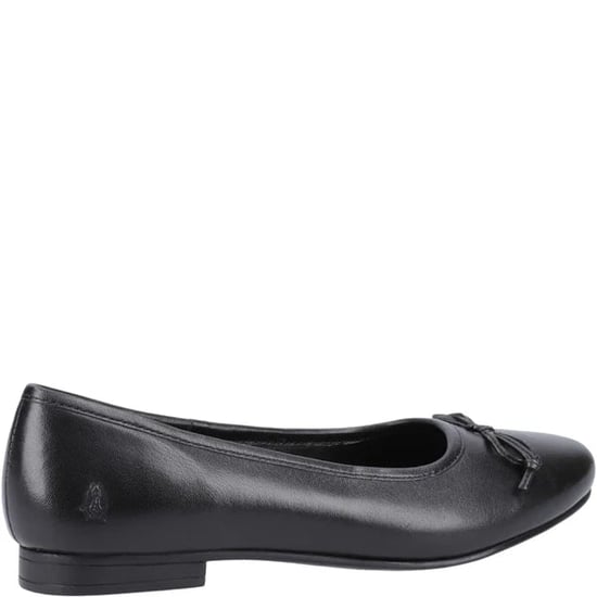 EVIE Girls Leather School Shoes Black - Image 2