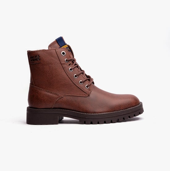 Jack & Jones JFWBERNIE Boots Mens Cognac - Image 1