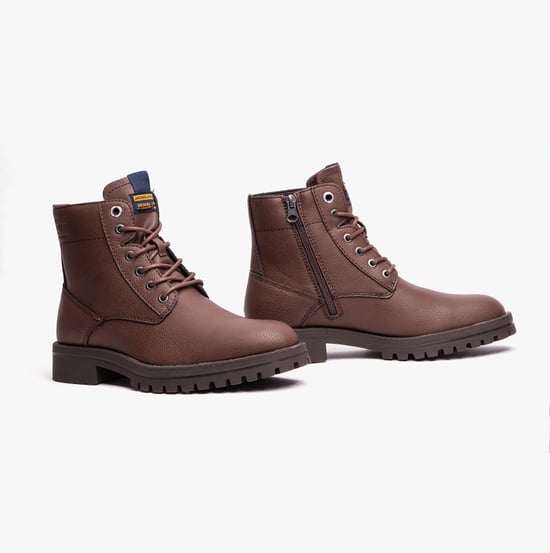 Jack & Jones JFWBERNIE Boots Mens Java - Image 2