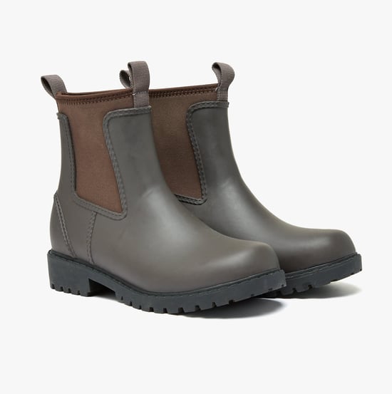 OAKFIELD Womens Wellies Choc - Image 5