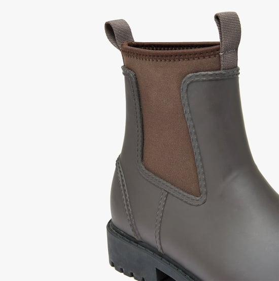 OAKFIELD Womens Wellies Choc - Image 4