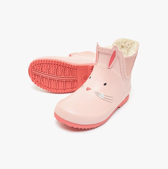 Joules RAINDANCE Girls Wellies Bunny - Image 5