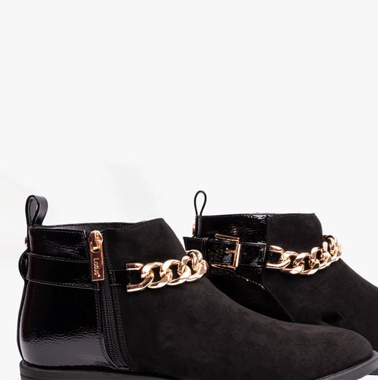 Lotus KIRI Womens Ankle Boots Black - Image 4