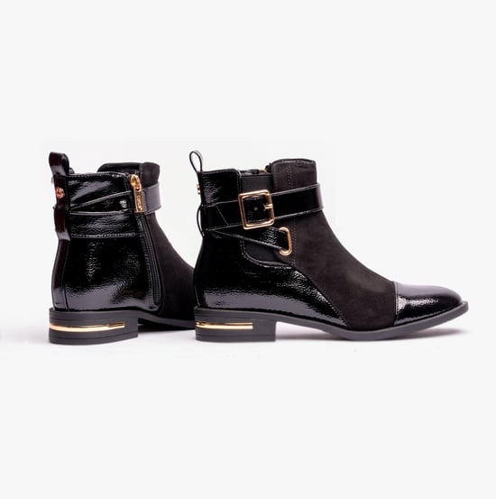 Lotus BONNIE Womens Ankle Boots Black - Image 2