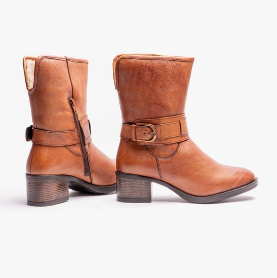 Lotus OSMOND Womens Ankle Boots Tan - Image 3