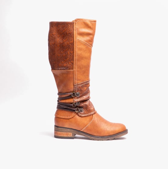 Lotus KENZA Womens Boots Tan - Image 1