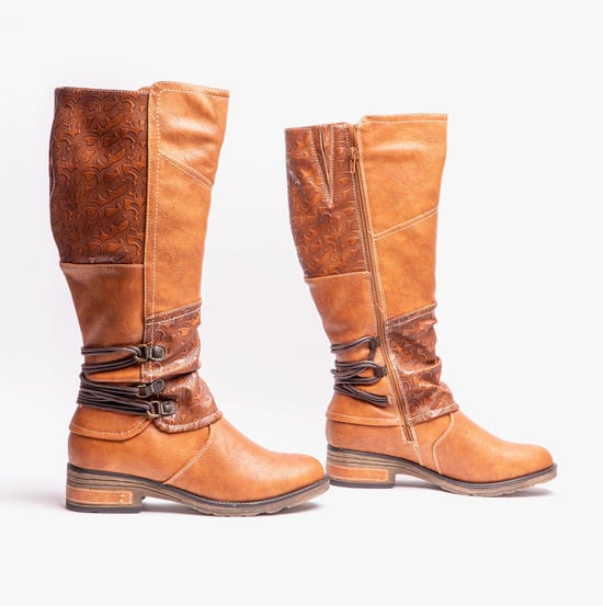 Lotus KENZA Womens Boots Tan - Image 2