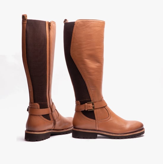 Lotus BELVEDERE Womens Boots Tan - Image 3
