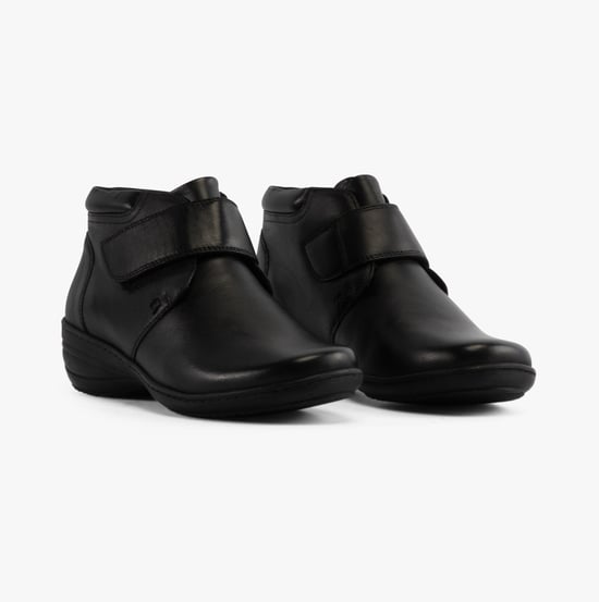 Mod Comfys Erika Memory Foam Wide Fit Womens Ankle Boots - Image 3
