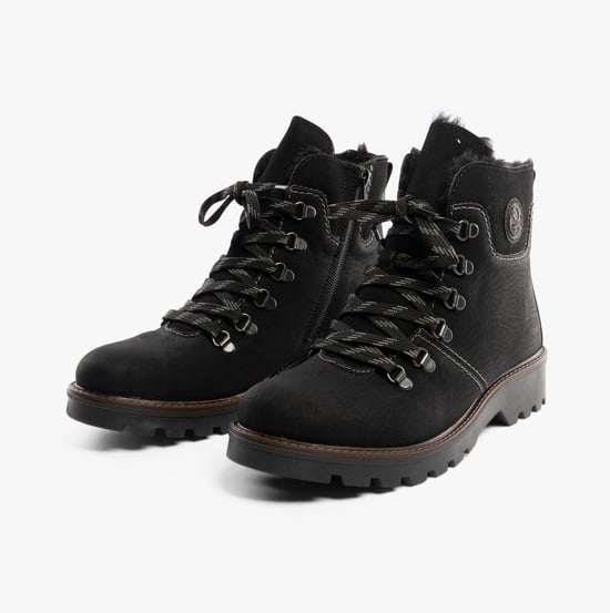 Rieker 73232-00 Womens Boots Black - Image 2