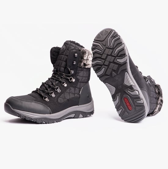 Rieker M9644-00 Womens Boots Black - Image 4