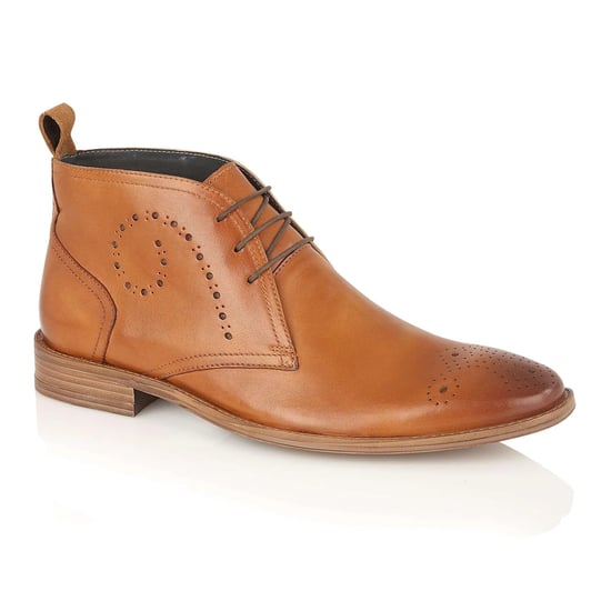 Silver Street London PEMBROKE Mens Boots Tan - Image 1