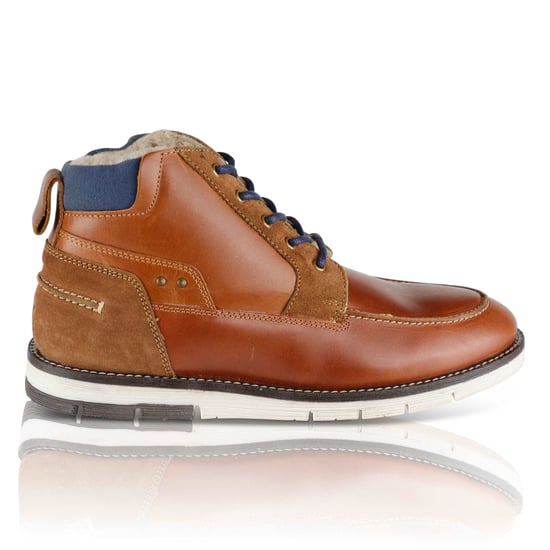 Silver Street London ALGATE Mens Boots Brown - Image 1