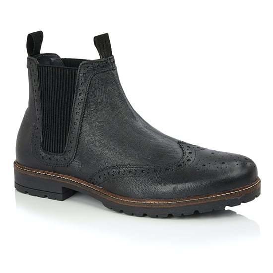 Silver Street London ALBION Mens Boots Black - Image 1