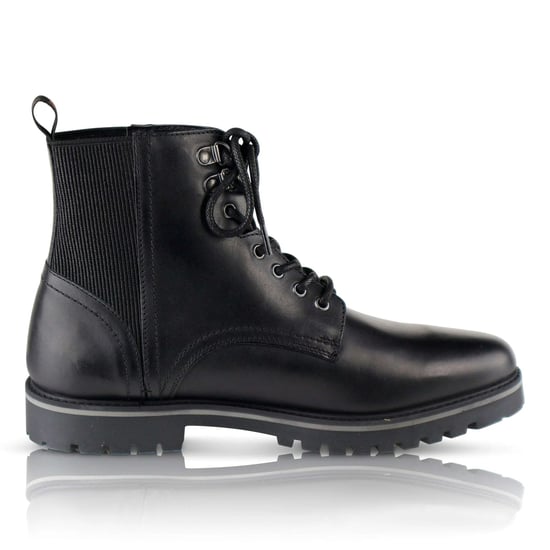 Silver Street London MANCHESTER Mens Boots Black - Image 1